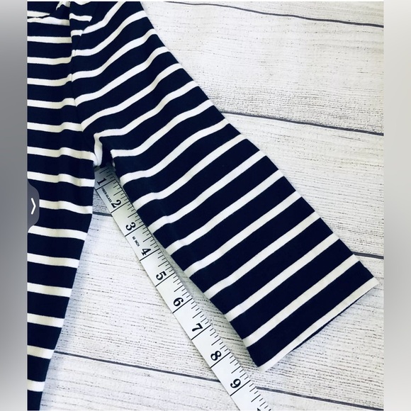 EUC Boden nautical Breton Stripe semi-fitted sheath dress, size 4 MSRP $118 - Picture 14 of 16